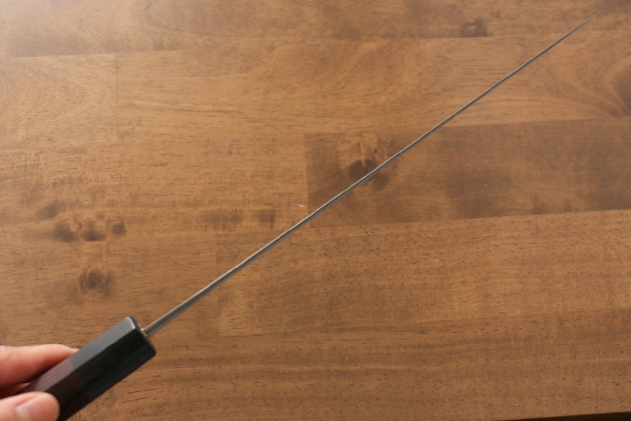 Masakage Kumo VG10 Damascus Gyuto 240mm Shitan Handle - Japanny - Best Japanese Knife