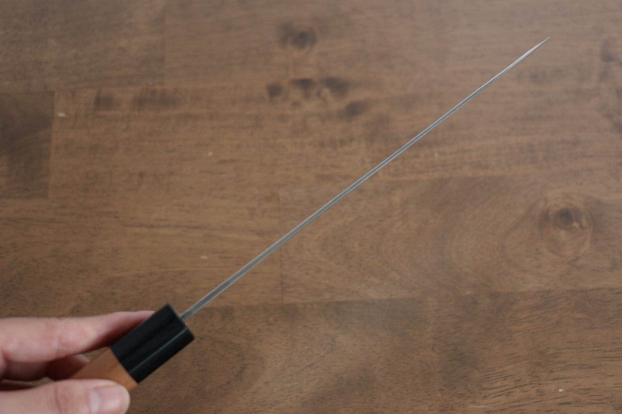 Nao Yamamoto SG2 Damascus Migaki Finished Gyuto 180mm Cherry Wood Handle - Japanny - Best Japanese Knife