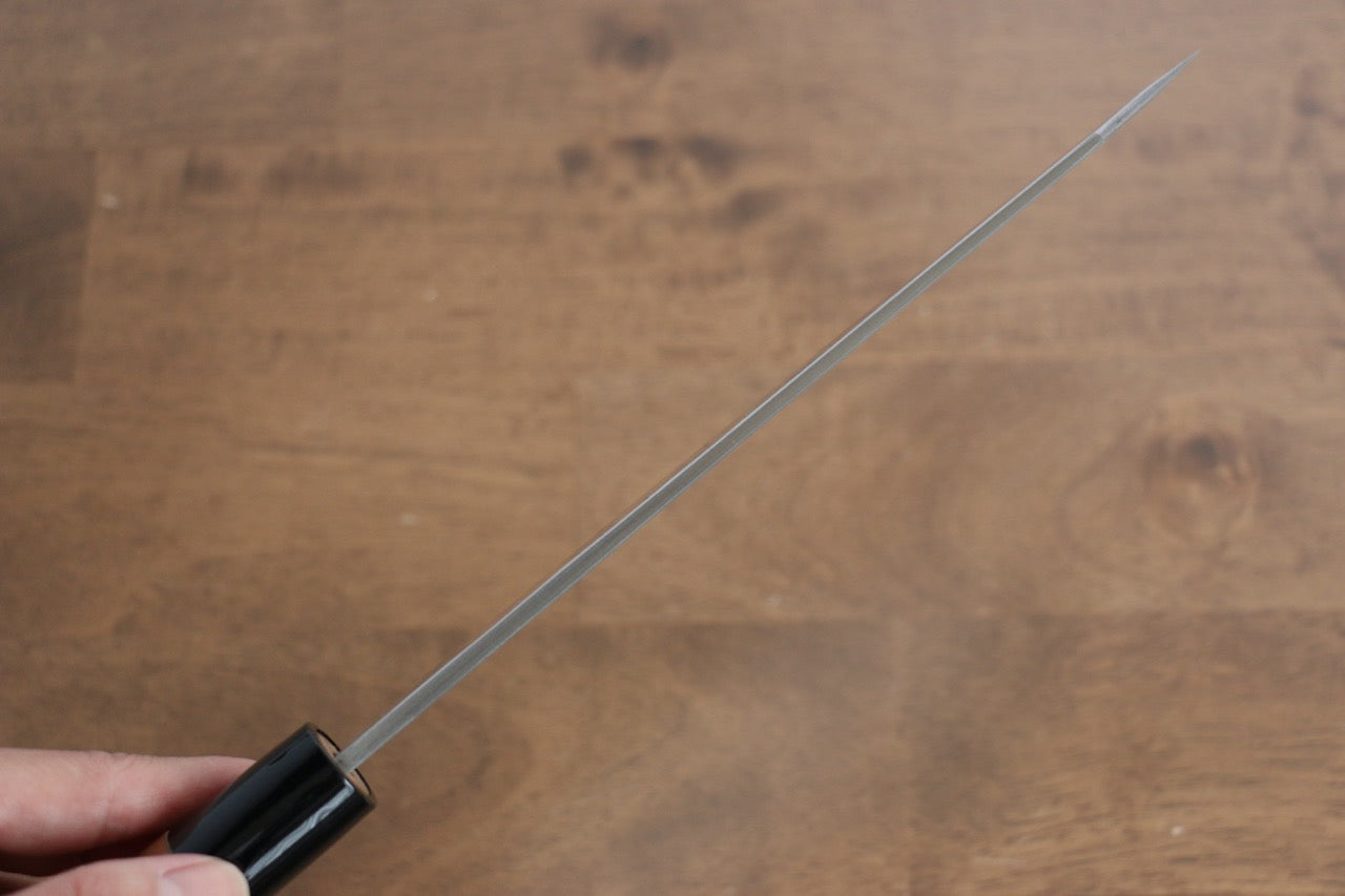 Nao Yamamoto Silver Steel No.3 Nashiji Bunka 180mm Walnut Handle - Japanny - Best Japanese Knife