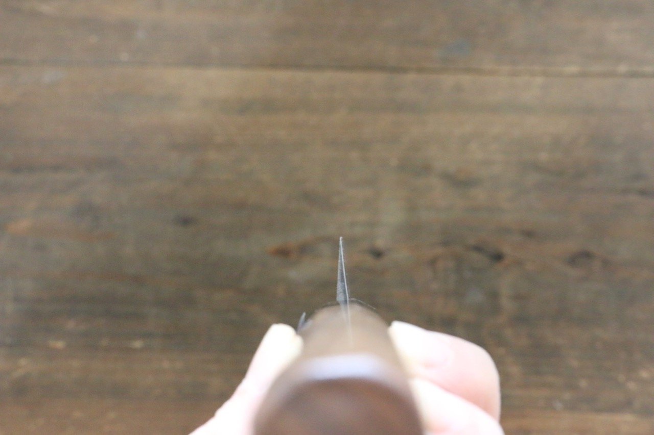 Shigeki Tanaka Silver Steel No.3 Yanagiba 270mm Walnut Handle - Japanny - Best Japanese Knife