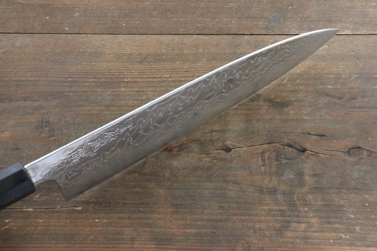 Sukenari ZDP189 Damascus Gyuto 270mm Shitan Handle - Japanny - Best Japanese Knife