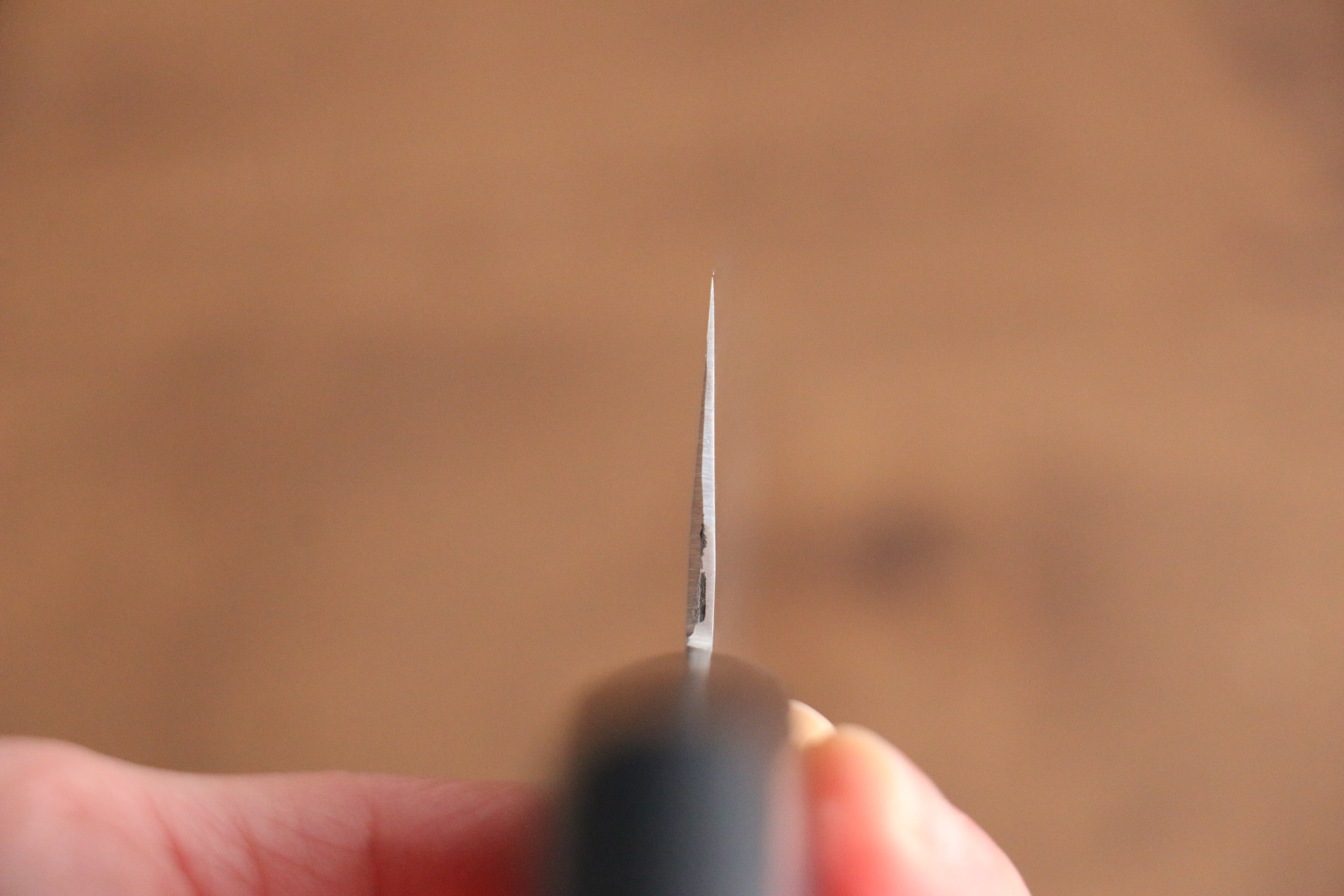 Kunihira Kokuryu VG10 Hammered Damascus Usuba 165mm Navy blue Pakka wood Handle - Japanny - Best Japanese Knife