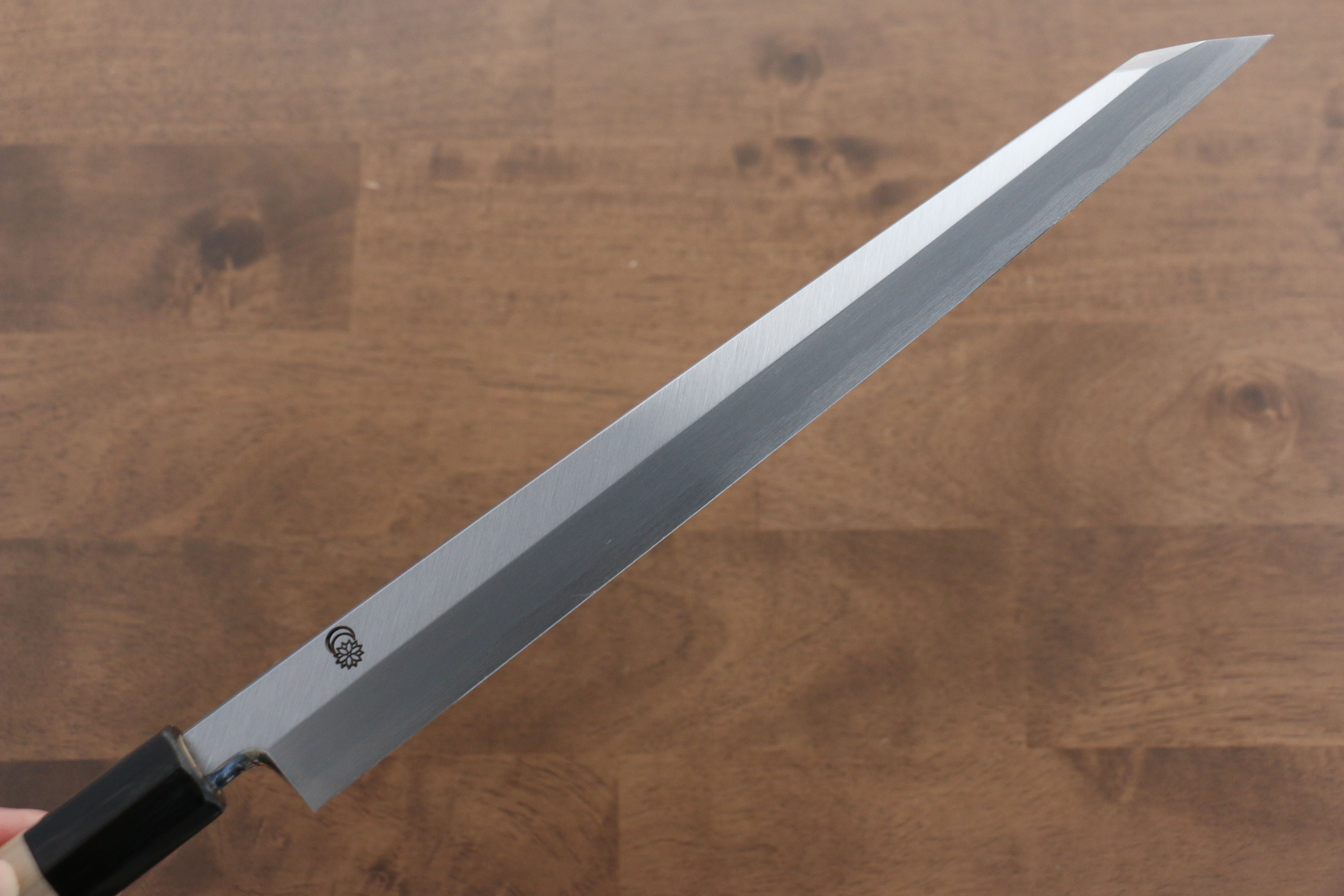 Kikuzuki White Steel No.2 Kasumitogi Kiritsuke Yanagiba 270mm Magnolia Handle - Japanny - Best Japanese Knife