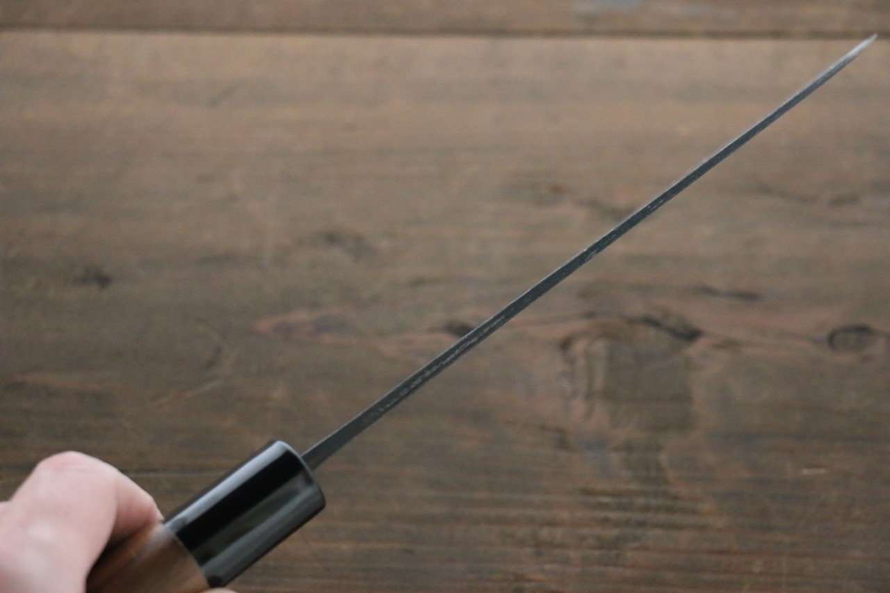 Nao Yamamoto Blue Steel No.2 Kurouchi Santoku 165mm - Japanny - Best Japanese Knife