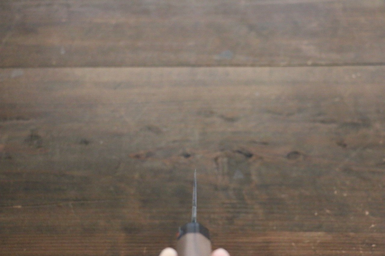 Shigeki Tanaka Blue Steel No.2 Damascus Gyuto 180mm Walnut Handle - Japanny - Best Japanese Knife