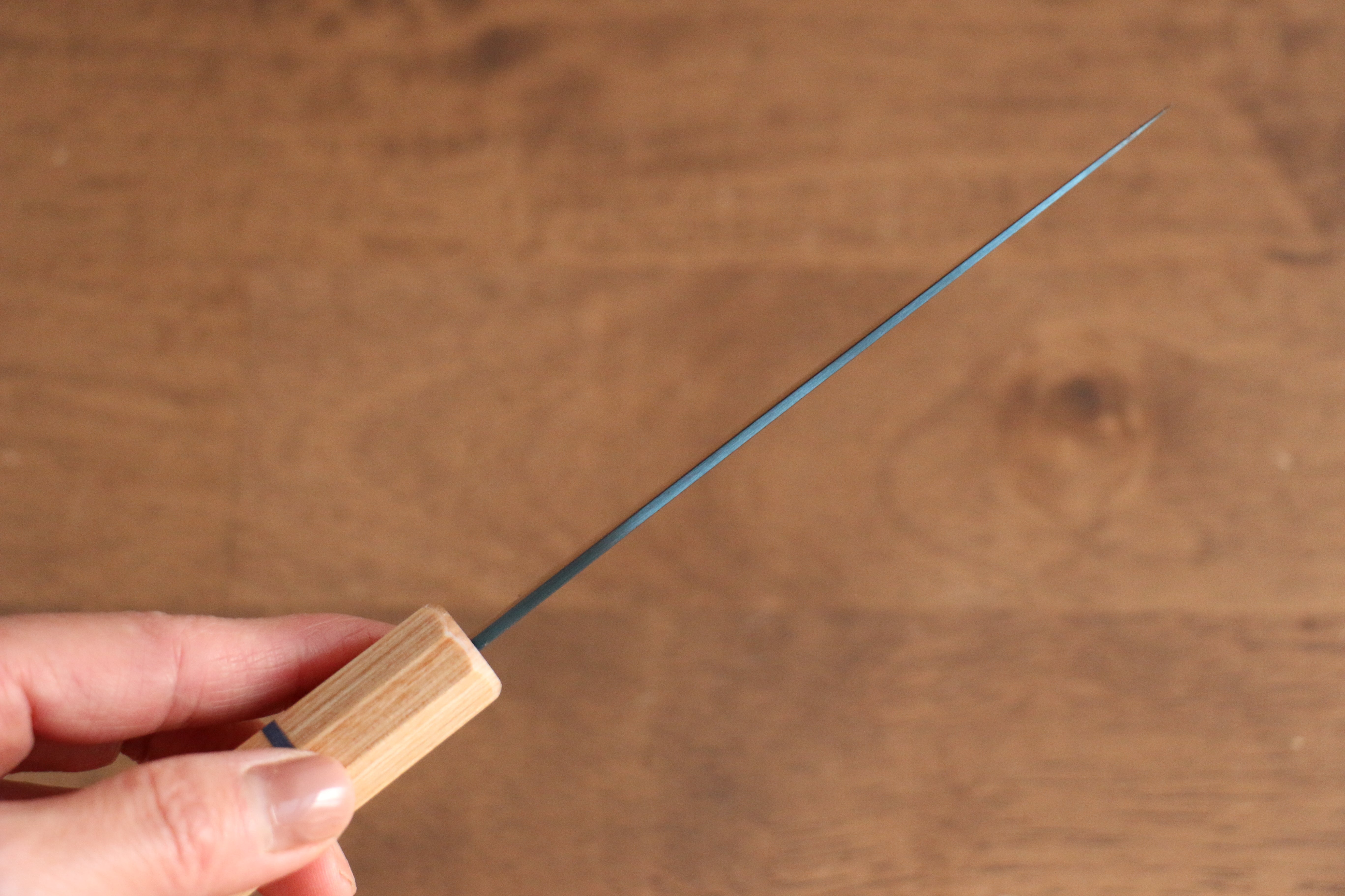 Seisuke SK-85 Ion plating Petty-Utility 120mm White wood Handle - Japanny - Best Japanese Knife