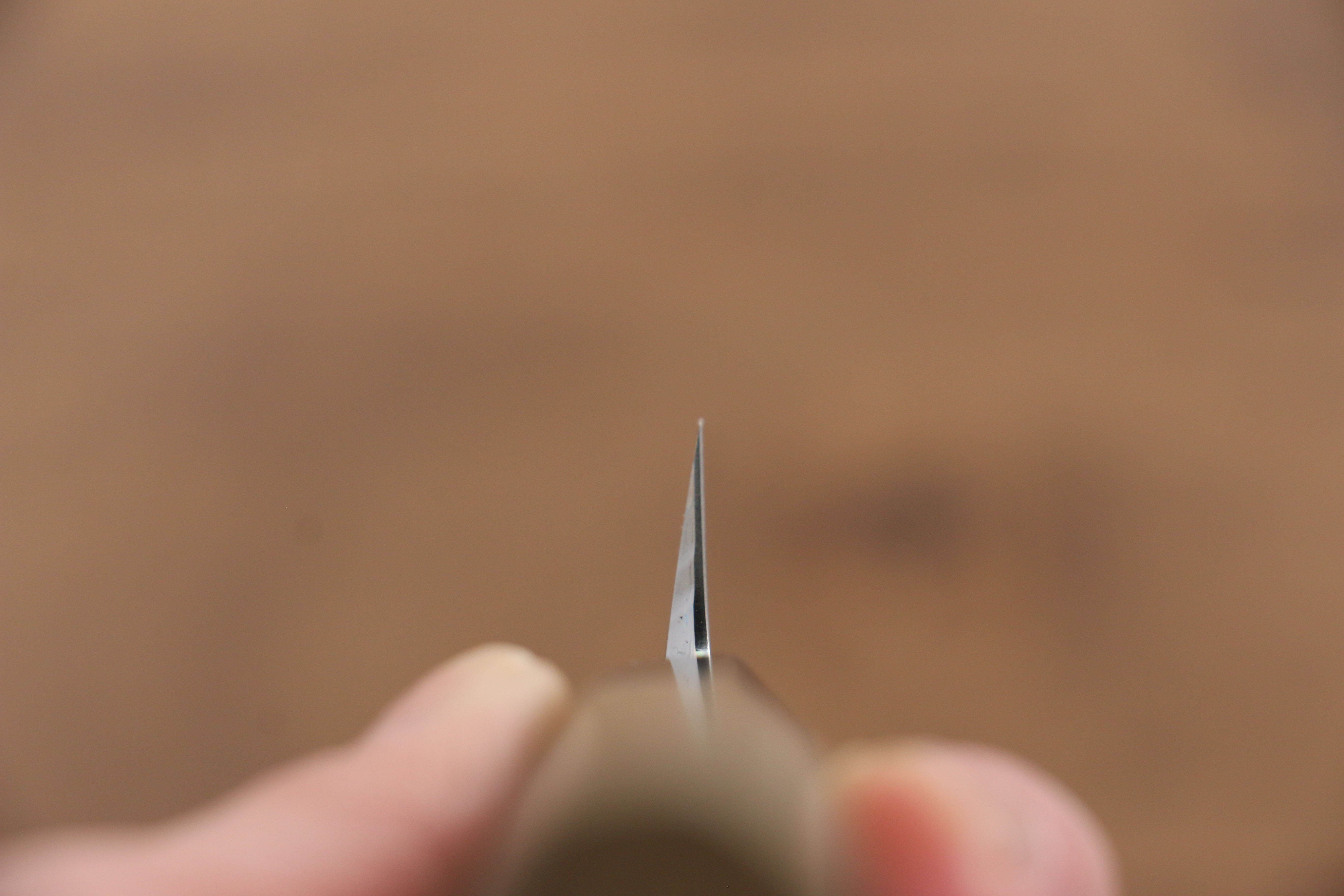 Kikuzuki Blue Steel No.1 Damascus Yanagiba 240mm Magnolia Handle - Japanny - Best Japanese Knife