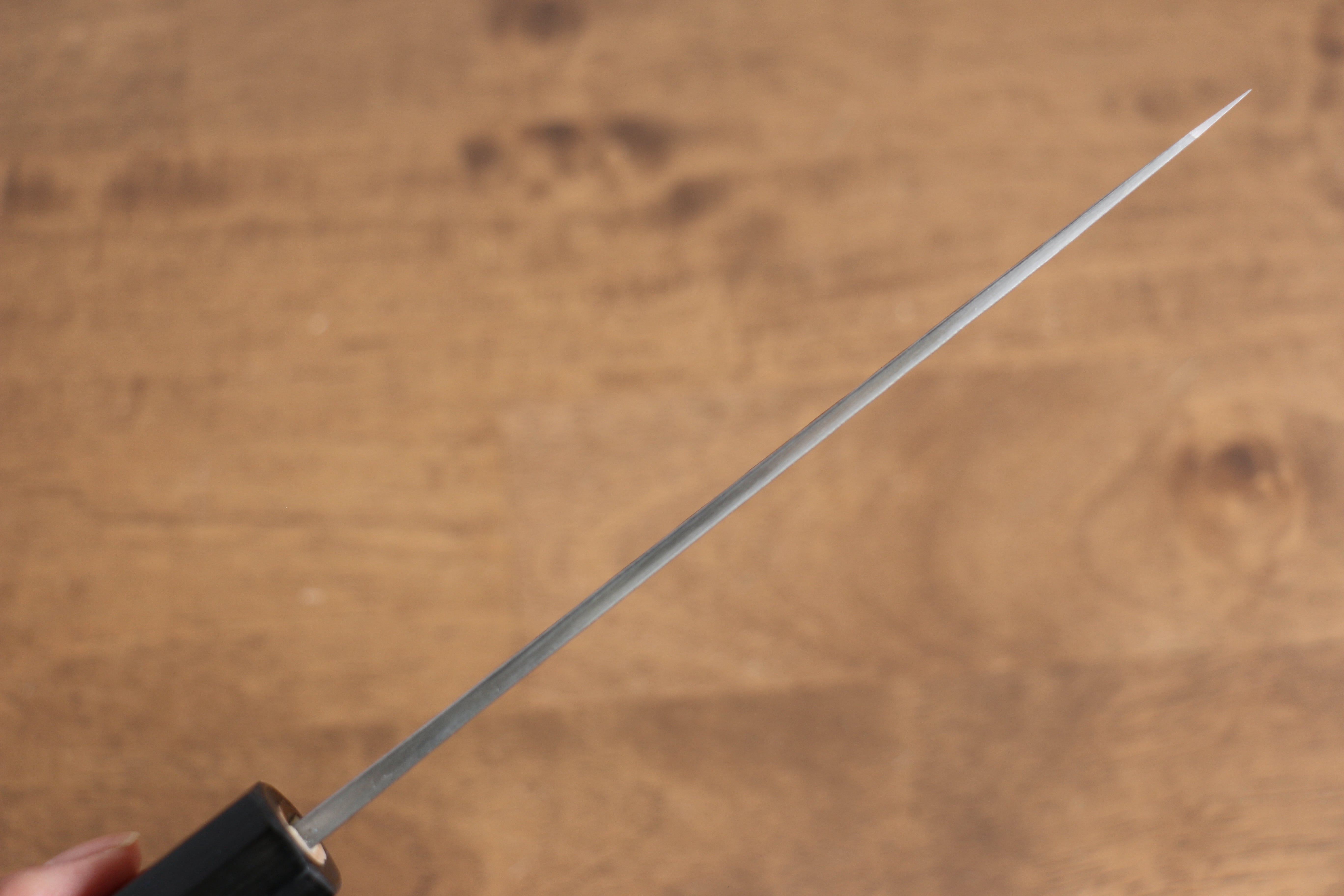 Masakage Koishi Blue Super Black Finished Honesuki Boning 150mm American Cherry Handle - Japanny - Best Japanese Knife