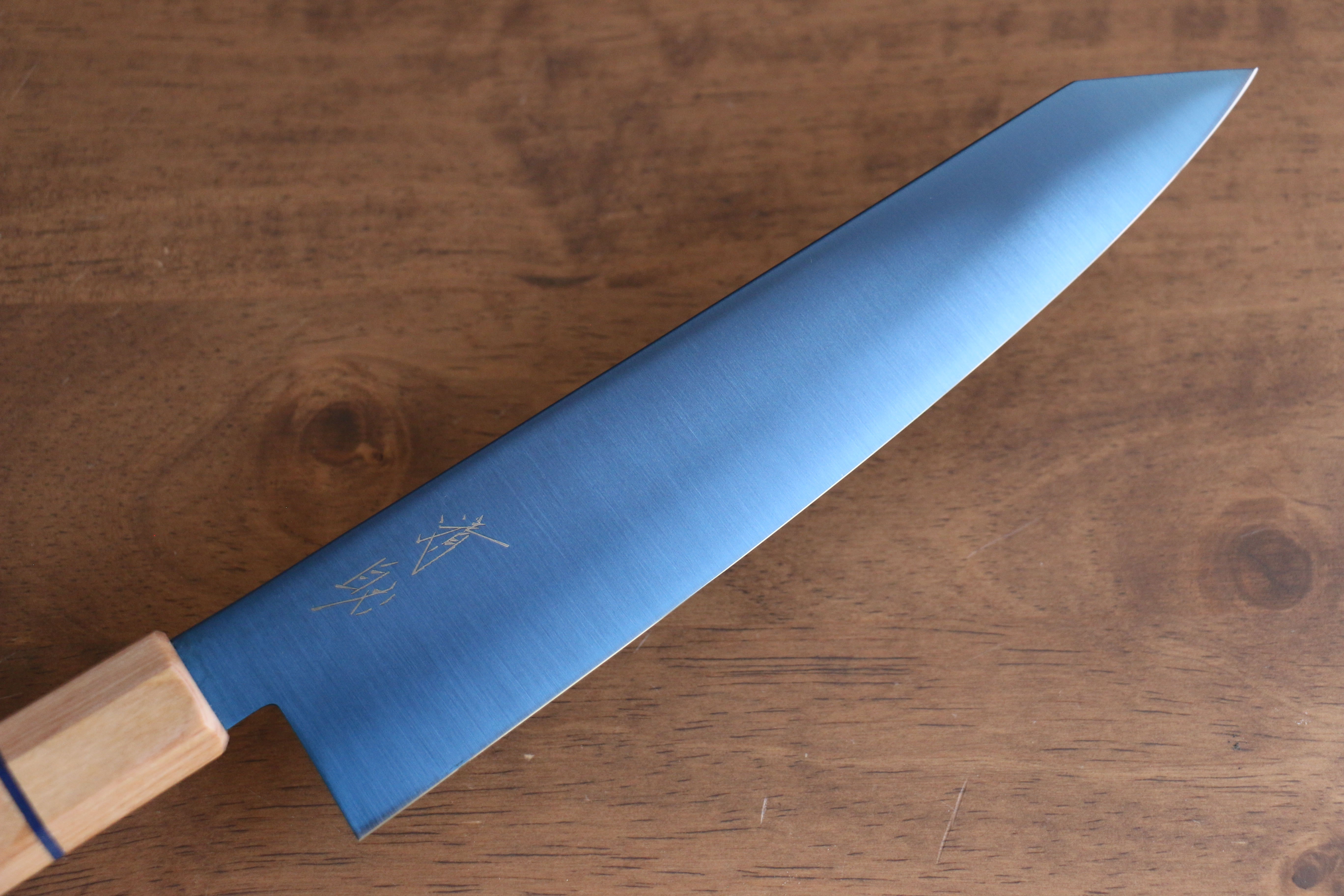 Seisuke SK-85 Ion plating Kiritsuke Gyuto 210mm White wood Handle - Japanny - Best Japanese Knife