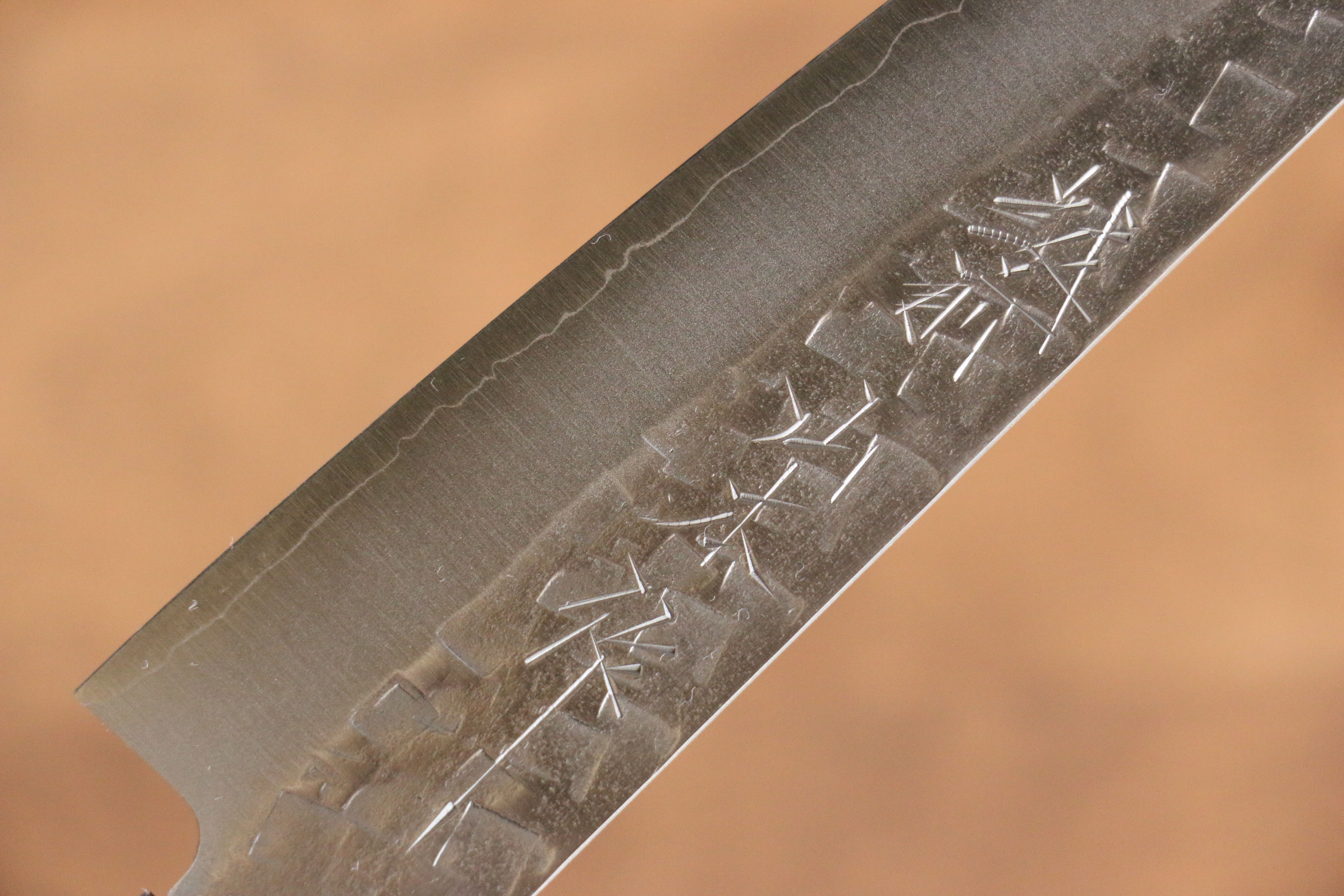 Nao Yamamoto Silver Steel No.3 Hammered Petty-Utility 160mm Black Pakka wood Handle - Japanny - Best Japanese Knife