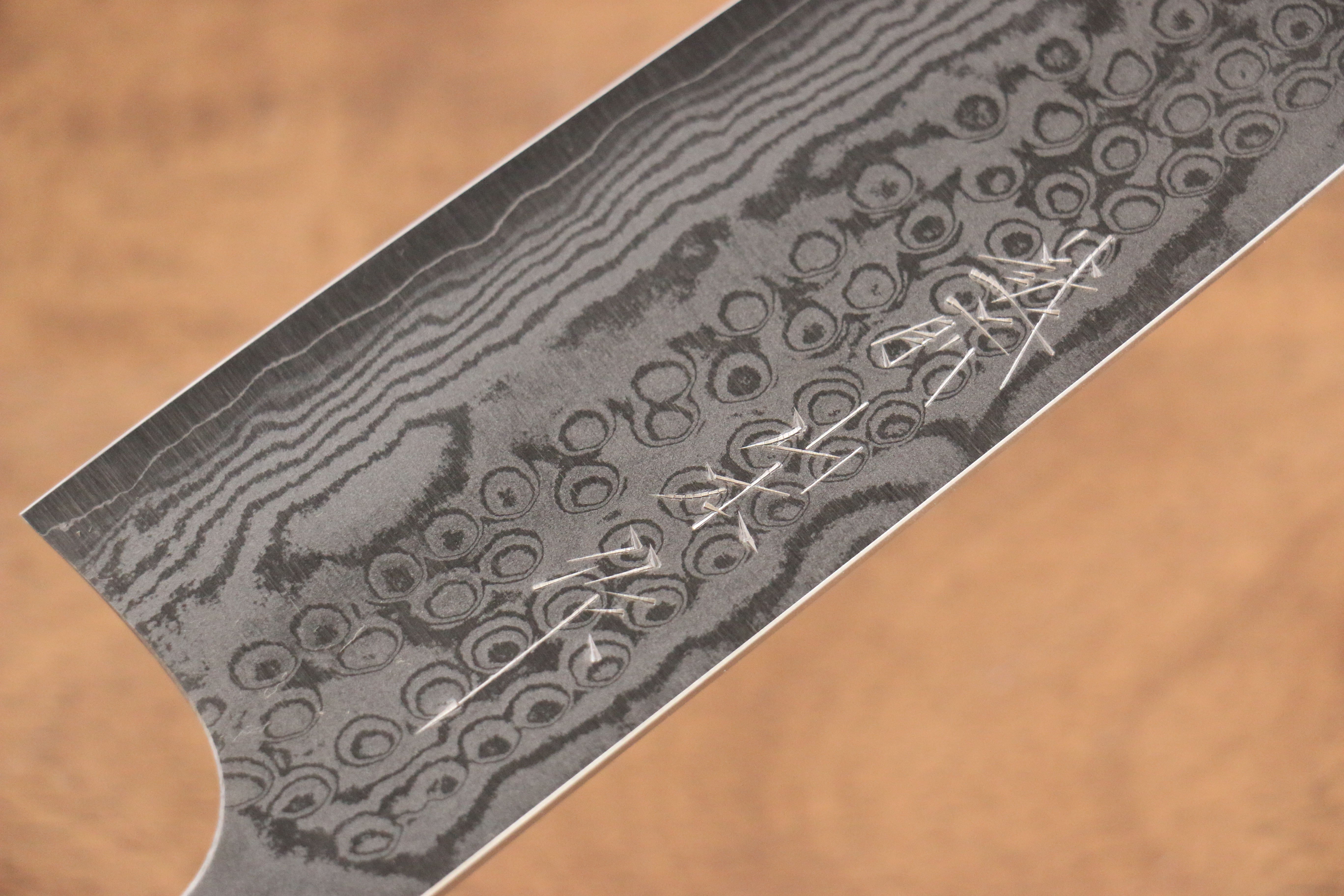 Nao Yamamoto VG10 Damascus Santoku 165mm Walnut Handle - Japanny - Best Japanese Knife