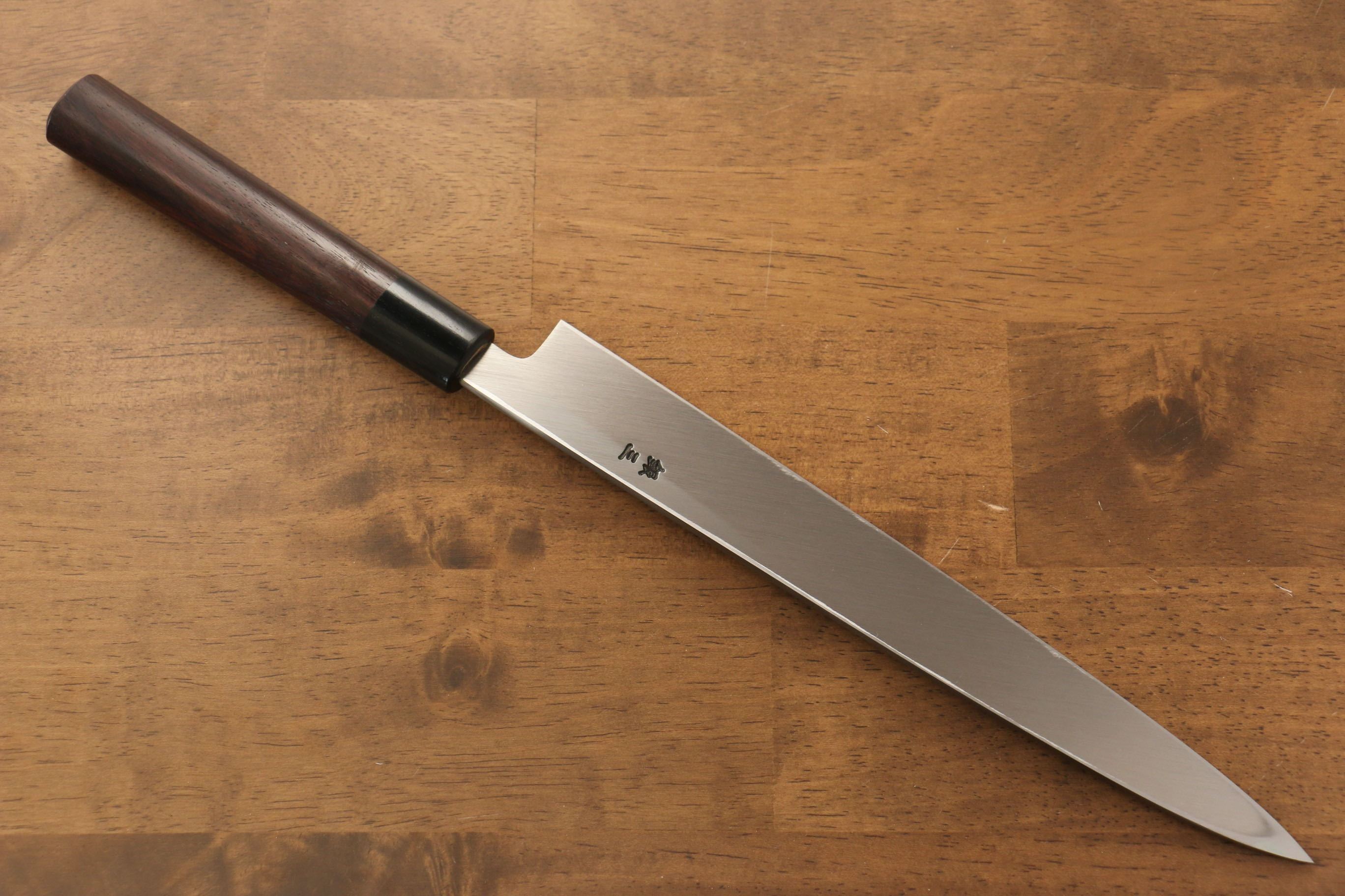 Jikko Silver Steel No.3 Yanagiba 240mm Shitan Handle - Japanny - Best Japanese Knife