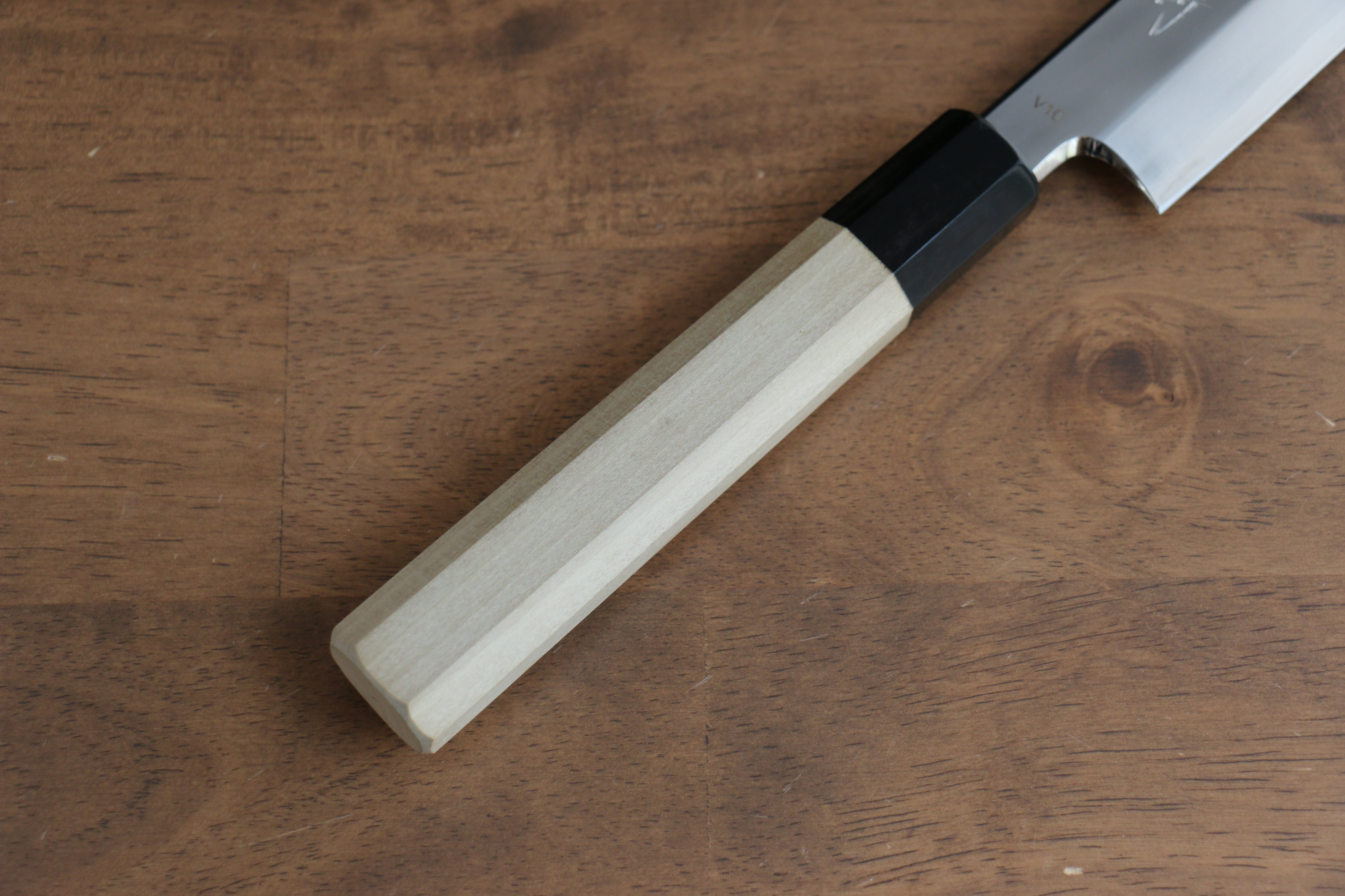 Sakai Kikumori VG10 Mirrored Finish Yanagiba 330mm Magnolia Handle - Japanny - Best Japanese Knife