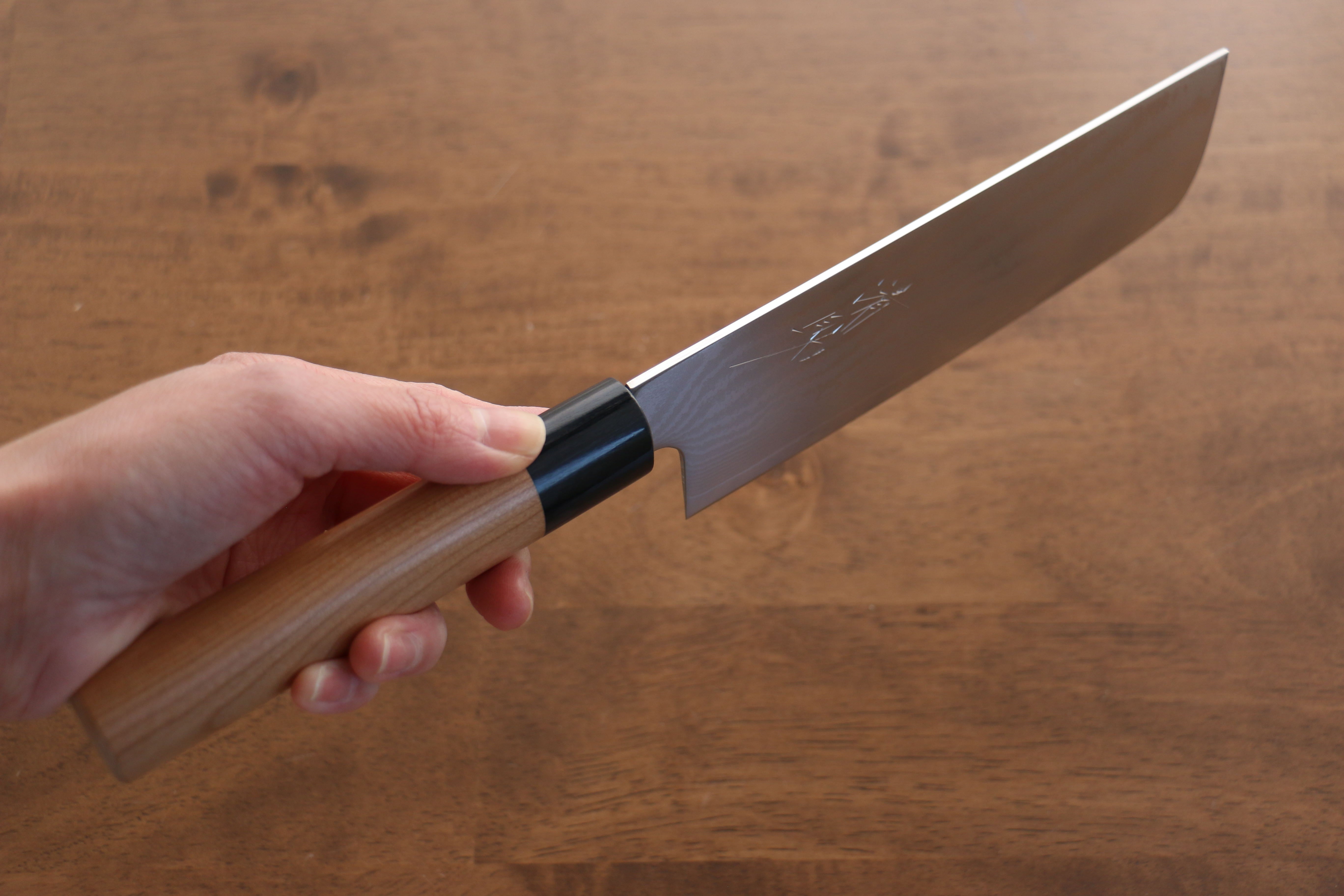 Seisuke VG10 63 Layer Damascus Usuba 165mm Cherry Wood Handle - Japanny - Best Japanese Knife