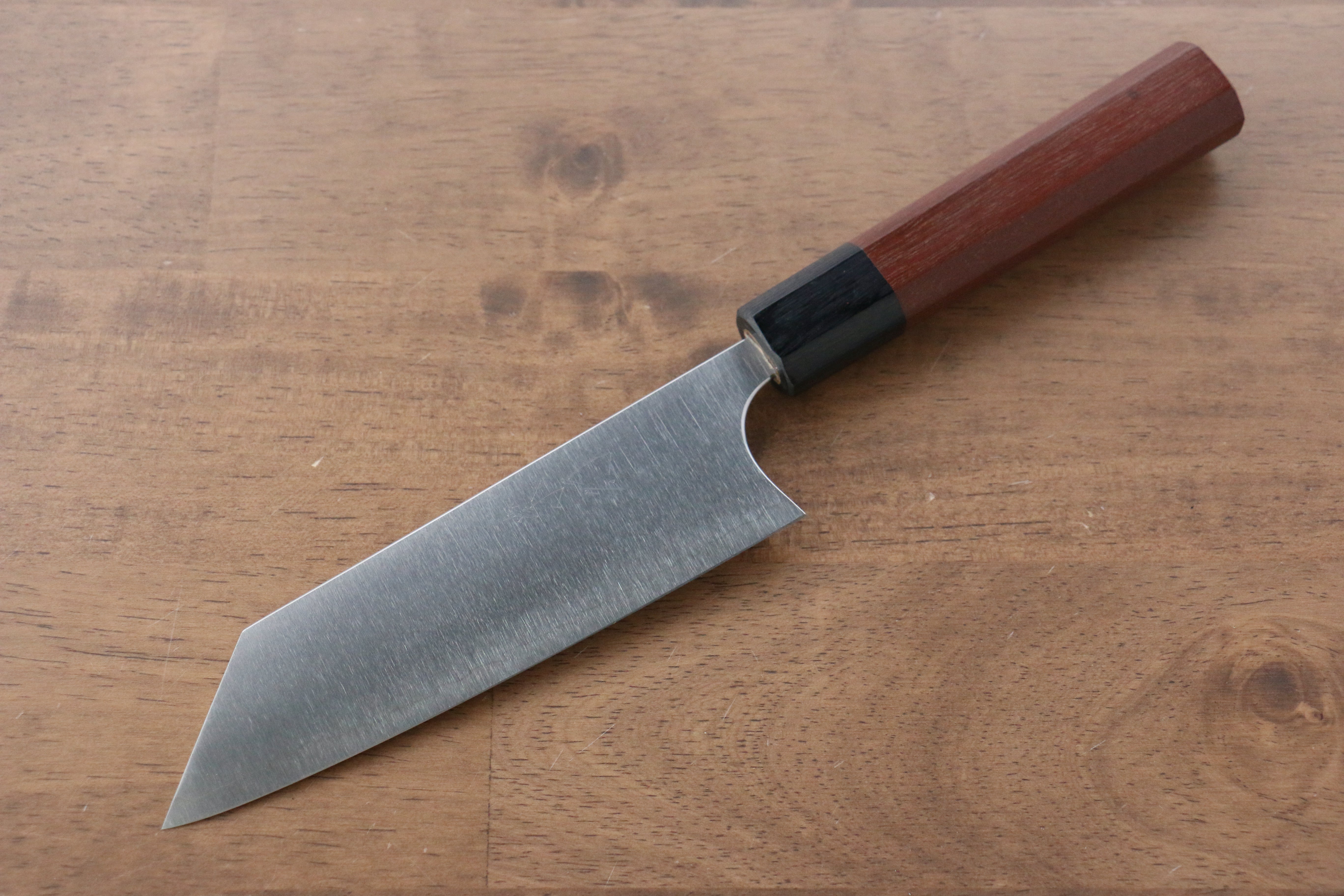 Shibata Takayuki Koutetsu SG2 Small Bunka 140mm Jarrah Handle - Japanny - Best Japanese Knife
