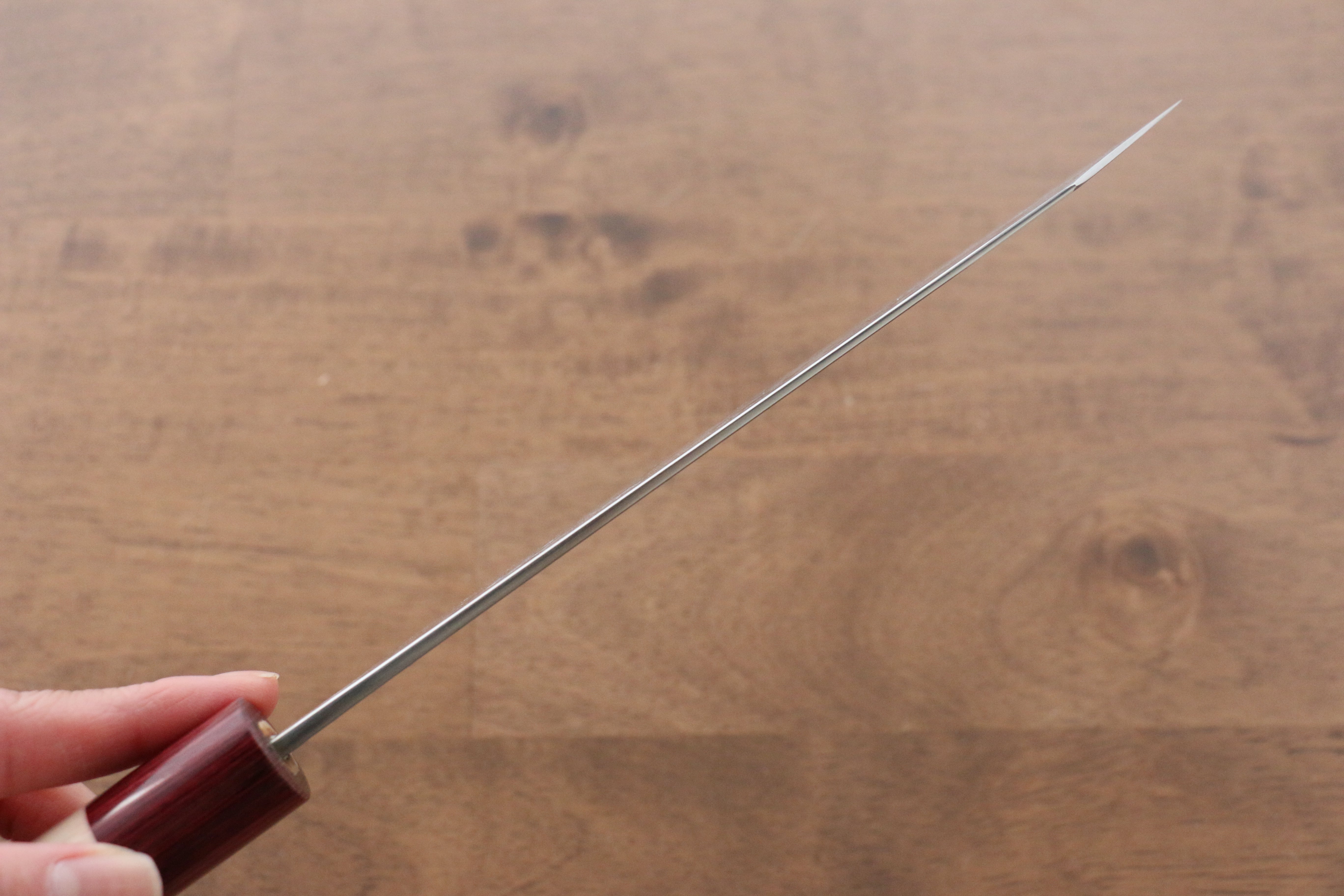 Masakage Kiri VG10 Damascus Bunka 170mm Magnolia Handle - Japanny - Best Japanese Knife