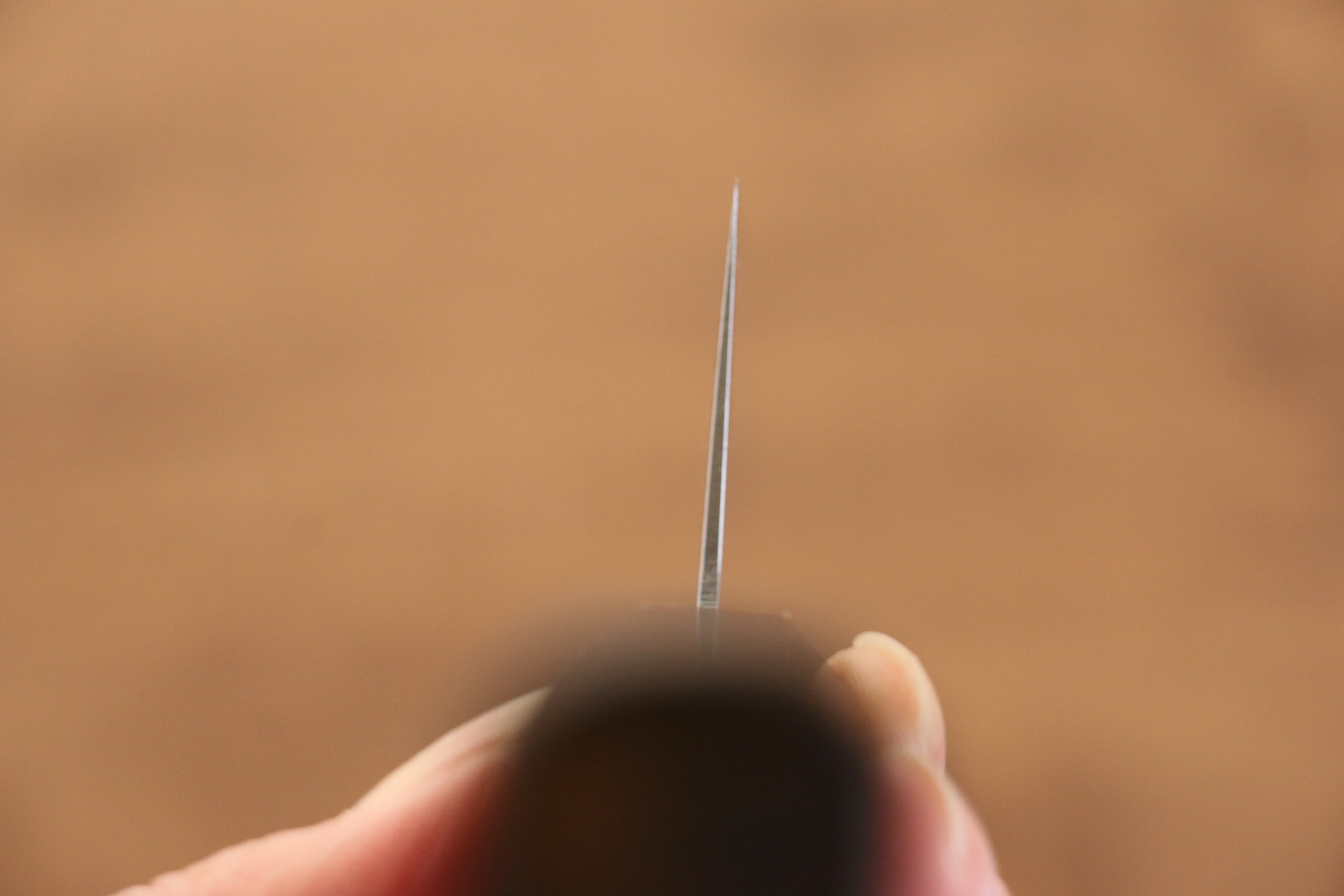 Seisuke ZA-18 Mirrored Finish Damascus Santoku 180mm Oak Handle - Japanny - Best Japanese Knife