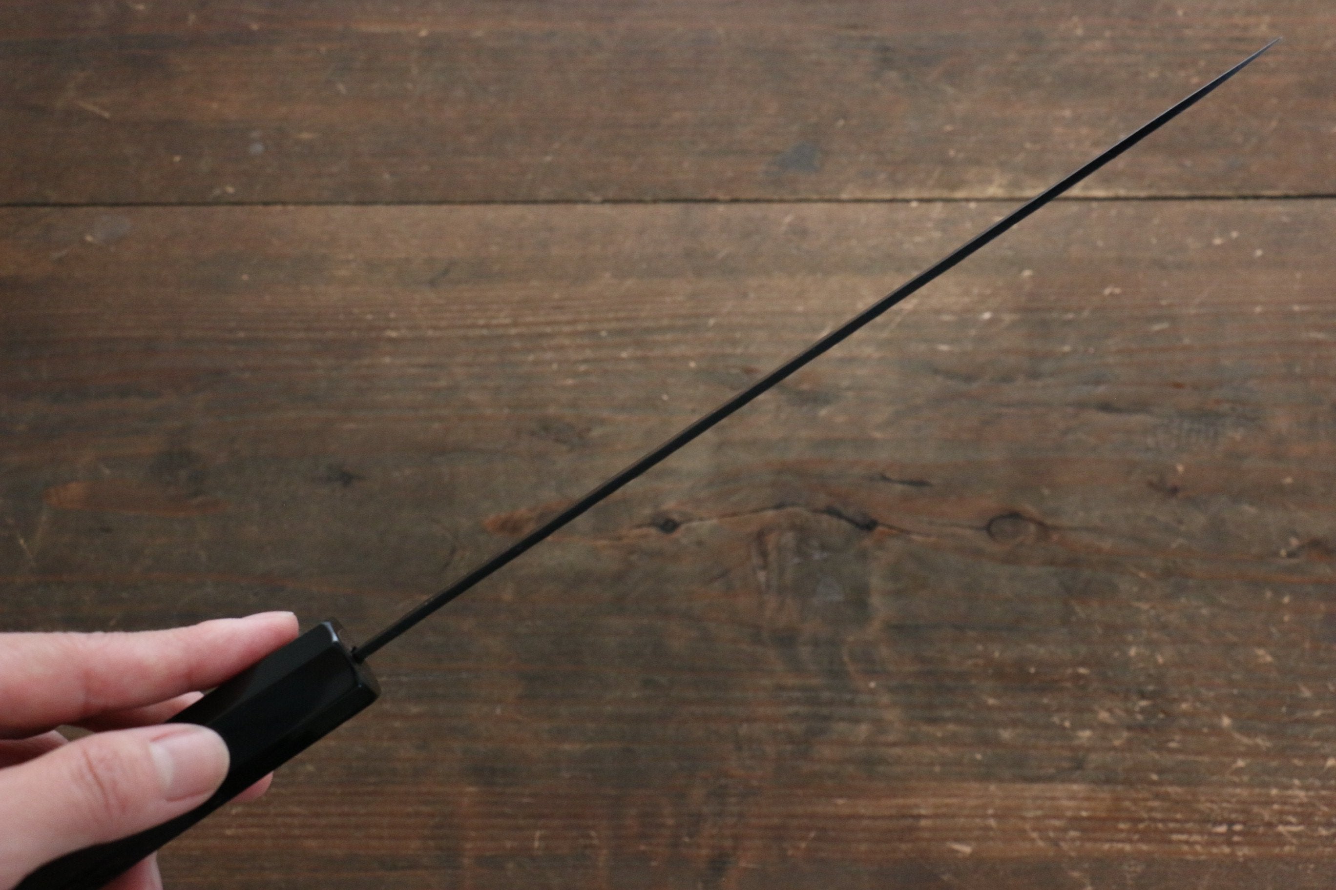 Sakai Takayuki Sakai Takayuki Kurokage VG10 Hammered Teflon Coating Gyuto, Santoku & Petty 150mm with Wenge Handle Set - Japanny - Best Japanese Knife