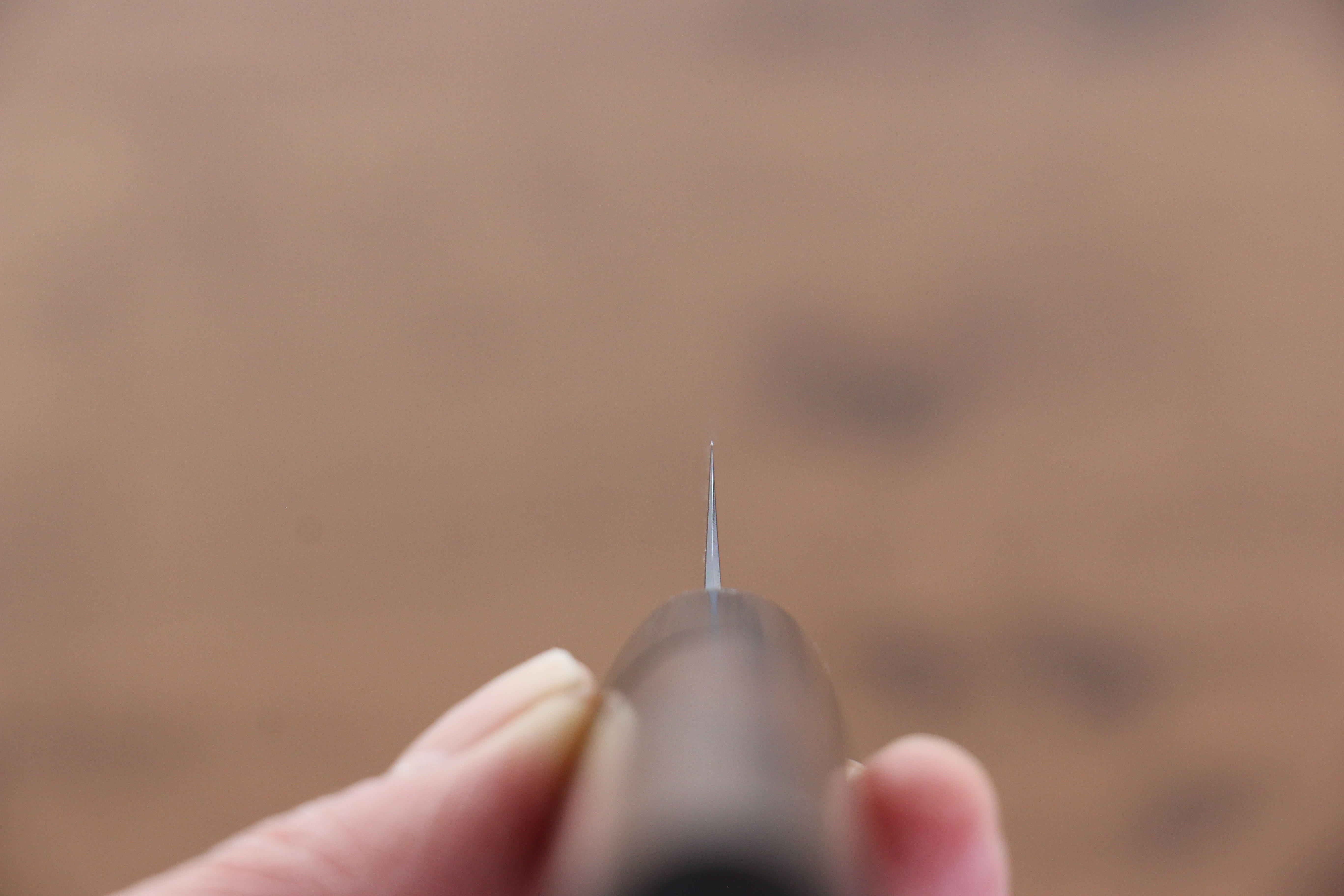 Jikko White Steel No.2 Petty-Utility 120mm Shitan Handle - Japanny - Best Japanese Knife