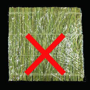 Hasegawa Cutting Board Sushi Roll Mat L 250mm x 305mm - Japanny - Best Japanese Knife