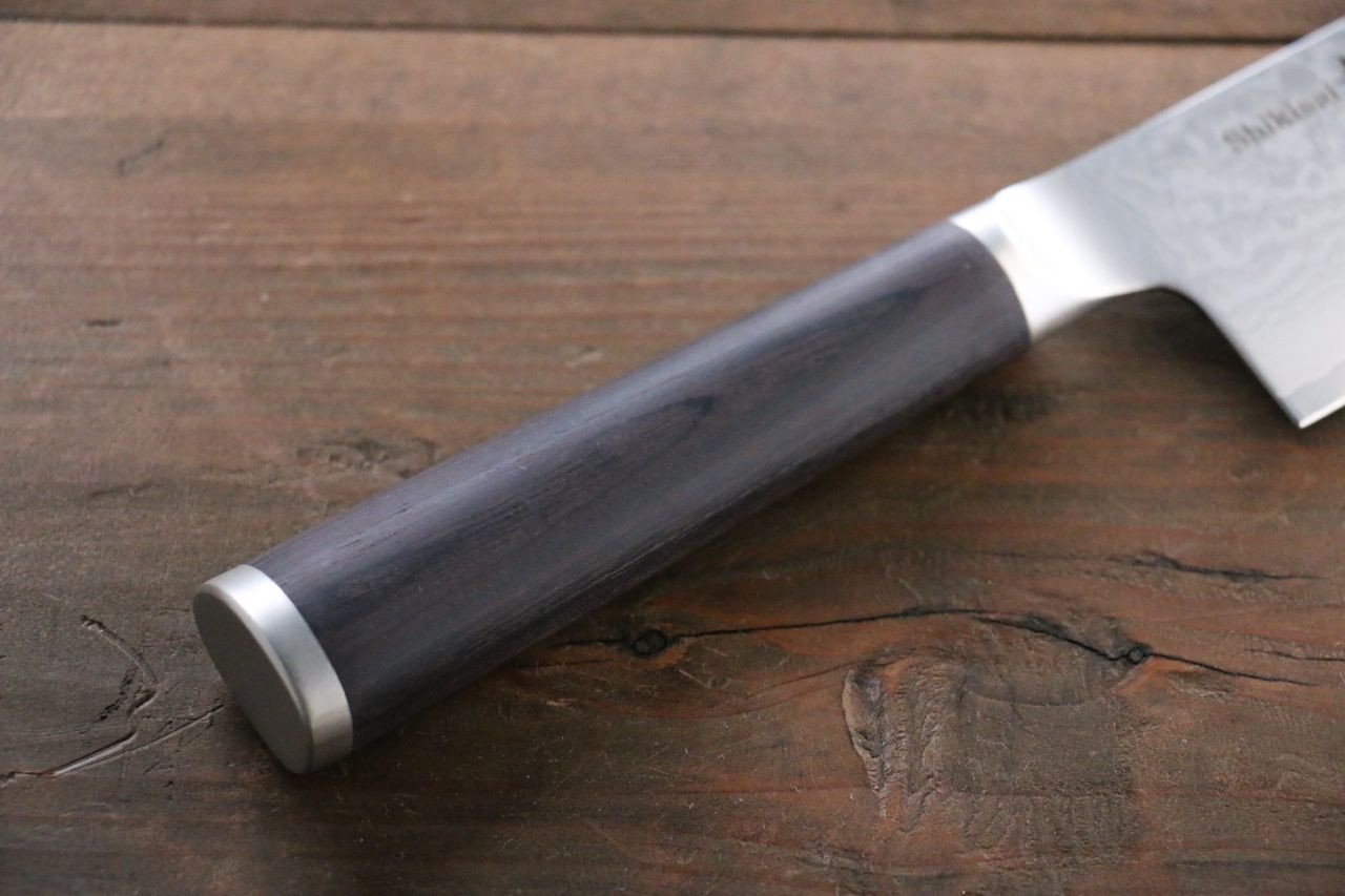 Miyako AUS8 33 Layer Damascus Santoku 165mm - Japanny - Best Japanese Knife