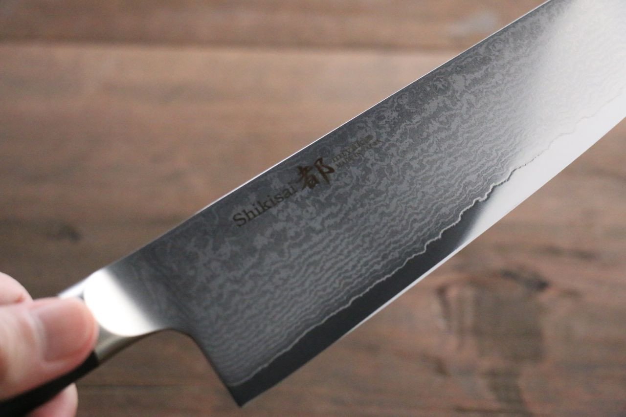 Miyako AUS8 33 Layer Damascus Gyuto 210mm - Japanny - Best Japanese Knife