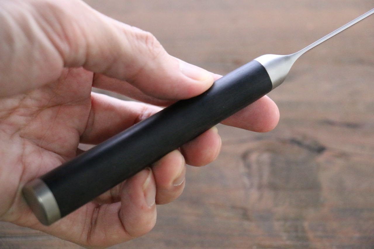 Miyako AUS8 33 Layer Damascus Petty-Utility 130mm - Japanny - Best Japanese Knife