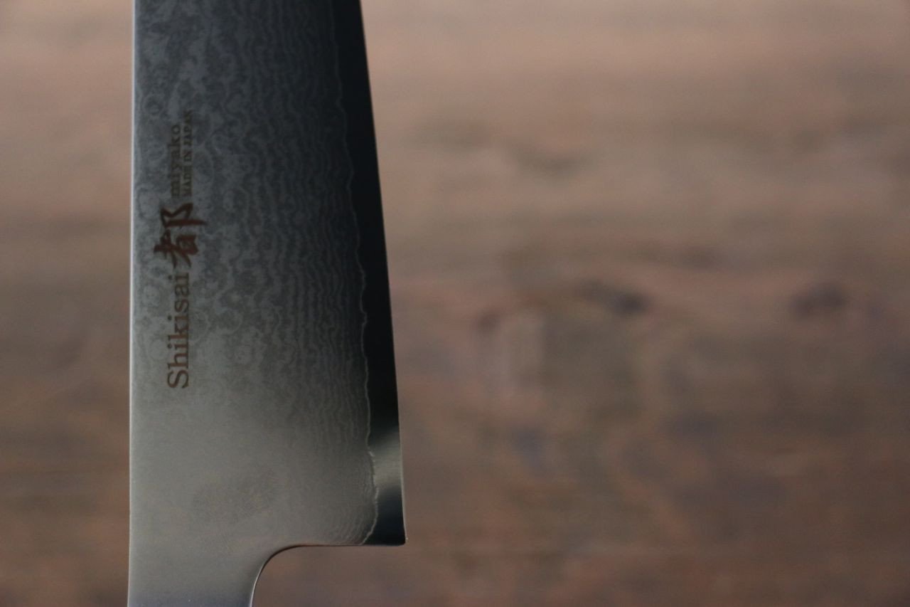 Miyako AUS8 33 Layer Damascus Gyuto 180mm - Japanny - Best Japanese Knife
