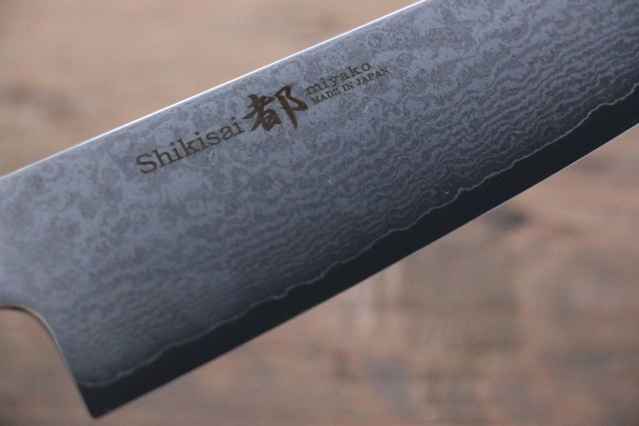 Miyako AUS8 33 Layer Damascus Gyuto 180mm - Japanny - Best Japanese Knife