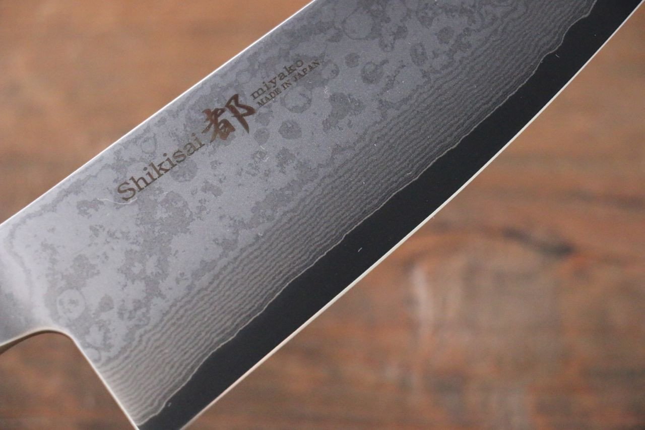 Miyako AUS8 33 Layer Damascus Deba 165mm - Japanny - Best Japanese Knife
