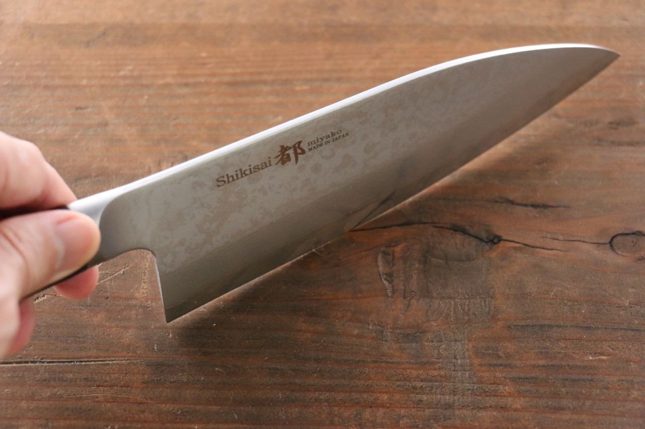 Miyako AUS8 33 Layer Damascus Deba 165mm - Japanny - Best Japanese Knife