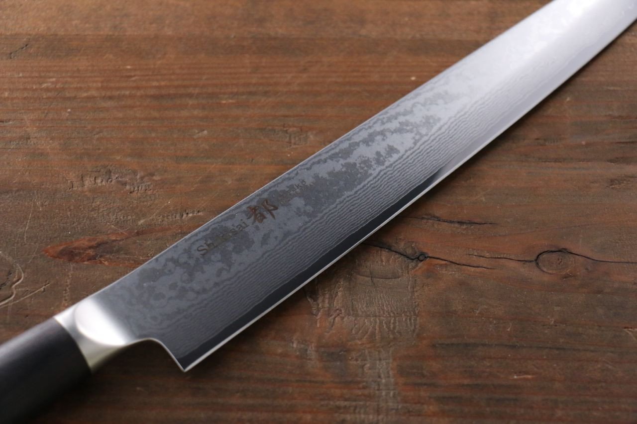 Miyako AUS8 33 Layer Damascus Yanagiba 240mm - Japanny - Best Japanese Knife