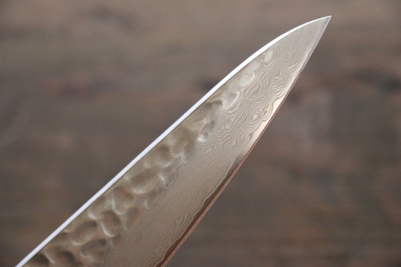 Iseya VG10 Damascus Small Santoku 135mm - Japanny - Best Japanese Knife