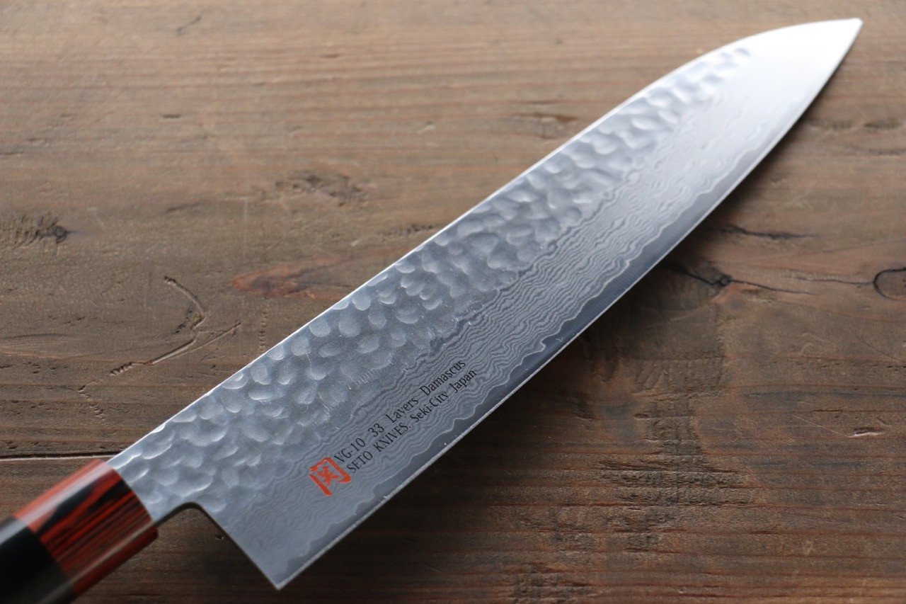 Iseya VG10 Damascus Gyuto 210mm - Japanny - Best Japanese Knife