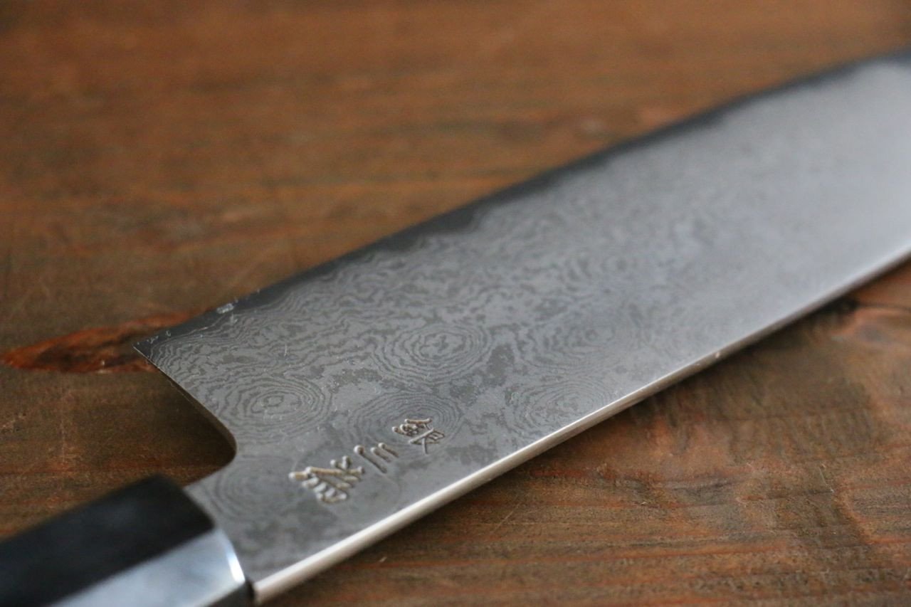 Sakai Takayuki Silver Steel No.3 Damascus Santoku 180mm - Japanny - Best Japanese Knife