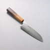 Seisuke AUS8 Coreless Santoku  180mm Burnt Oak Handle - Japanny - Best Japanese Knife