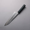 Taiki Kawamoto VG10 Lightly Hammered Gyuto  210mm Indigo colored Wood Handle - Japanny - Best Japanese Knife