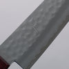 Kunihira VG1 Small Santoku  130mm Red Pakka wood Handle - Japanny - Best Japanese Knife