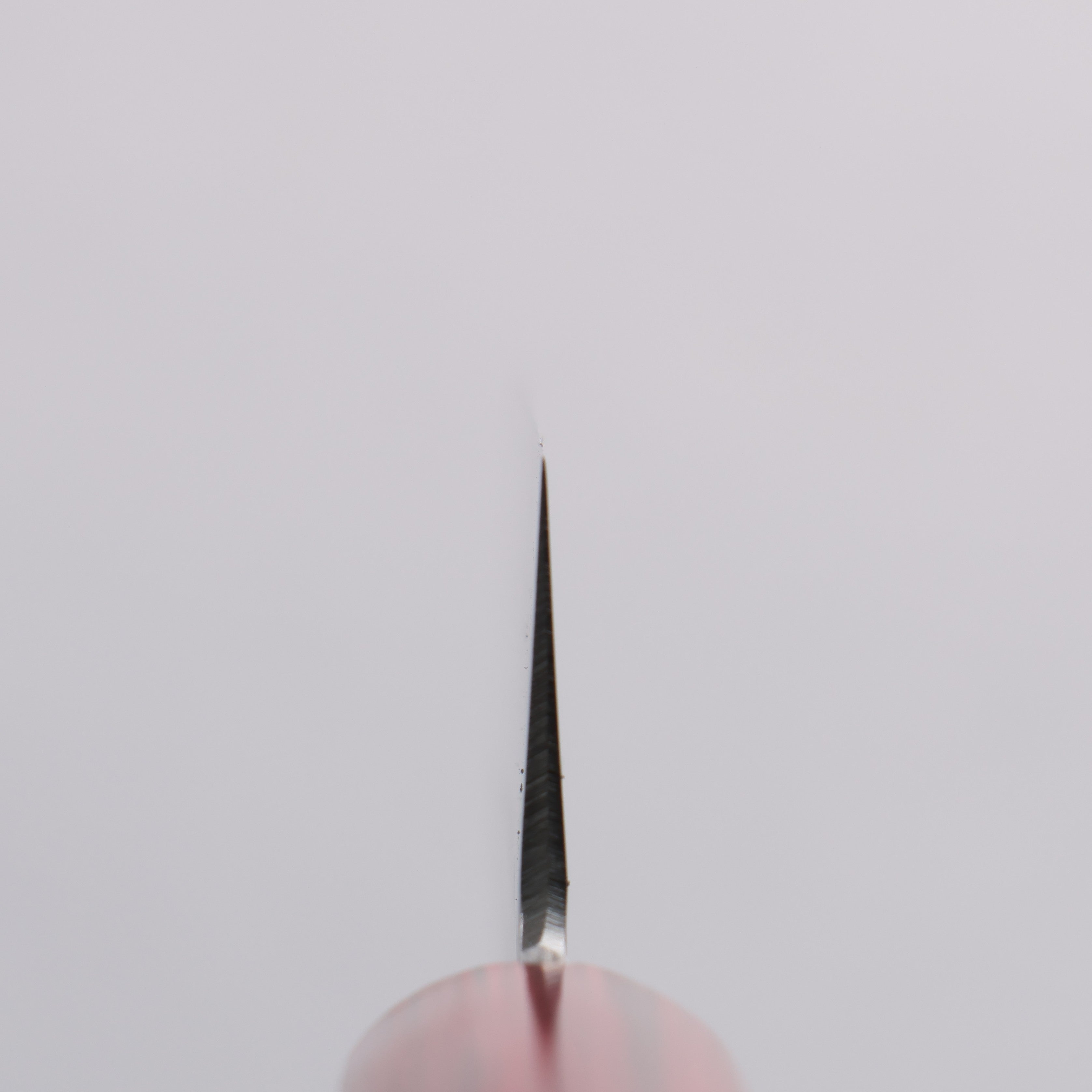 Kunihira VG1 Hammered Small Santoku 130mm Red Pakka wood Handle - Japanny - Best Japanese Knife