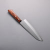 Kunihira VG1 Hammered Gyuto  180mm Mahogany Handle - Japanny - Best Japanese Knife