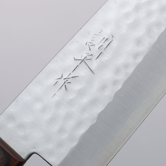 Kunihira VG1 Hammered Gyuto  180mm Mahogany Handle - Japanny - Best Japanese Knife