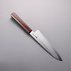 Hado Silver Steel No.3 Migaki Finished Gyuto  210mm Lacquered (Kijiro-nuri) Handle - Japanny - Best Japanese Knife