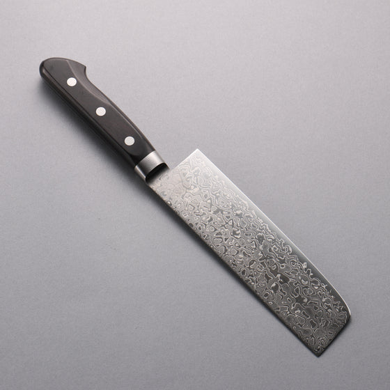 Seisuke AUS10 45 Layer Damascus Usuba 165mm Black Pakka wood Handle - Japanny - Best Japanese Knife