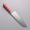 Sakai Takayuki Grand Chef Grand Chef Swedish Steel-stn Santoku  180mm Red Micarta Handle - Japanny - Best Japanese Knife