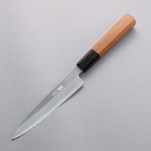  Tessen by Tanaka [Left Handed] Tamahagane Petty-Utility  145mm Wild Cherry Handle - Japanny - Best Japanese Knife