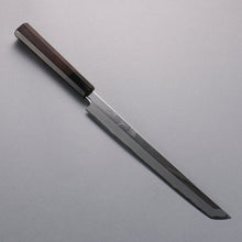  Tessen by Tanaka Tamahagane Sakimaru Yanagiba  240mm Ebony Wood Handle with Sheath - Japanny - Best Japanese Knife