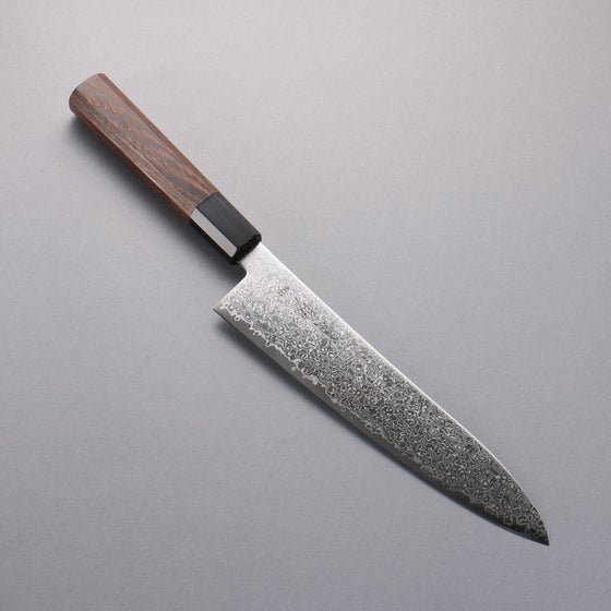 Seisuke SG2 Damascus Migaki Finished Gyuto  210mm Wenge Handle - Japanny - Best Japanese Knife