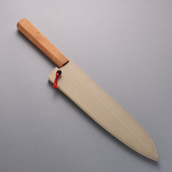 Kagekiyo Finest White Steel Gyuto  240mm Cherry Tree Handle with Sheath - Japanny - Best Japanese Knife