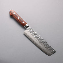  Seisuke VG10 Hammered Usuba  160mm Mahogany Handle - Japanny - Best Japanese Knife