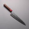 Yu Kurosaki Senko Ryu SG2 Hammered Gyuto  210mm Rosewood (ferrule: Red Pakka wood) Handle - Japanny - Best Japanese Knife